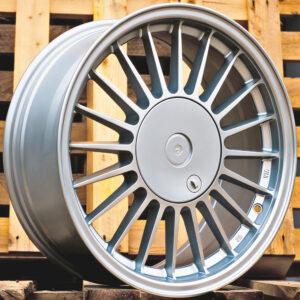 R16x7  4X100  ET  25  57.1  XF090  Silver (SI)  Fits for BMW  (K4+R)  (HYBRID FORGED ALPIN Style)
