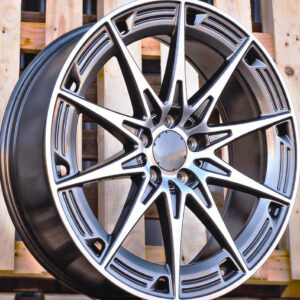 R19x9.5  5X112  ET  43  66.6  H3500F  Grey Polished (MG)  Fits for MER  (K3)  (HYBRID FORGED Rear+Front NEW Model)
