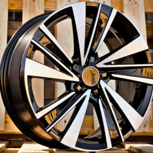 R17x7.5  5X114.3  ET  40  60.1  Y1382  Black Polished (MB)  Fits for TOYOT  (Z7)  (NEW Model)