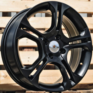 R16x6.5  4X100  ET  44  60.1  BK875  Black Half Matt (BLHM)  Fits for RENAU  (D2)