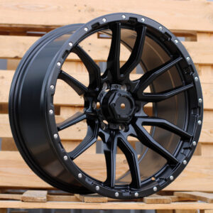 R18x9  6X135  ET  10  87.1  I6098  Black Half Matt (BLHM)  Fits for FORD  (Z5)