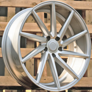 R19x8.5 5X112 ET 35 66.5 B1059 Machined Silver (MS) For RACIN (Z7) (RIGHT SIDE (Style Vossen))