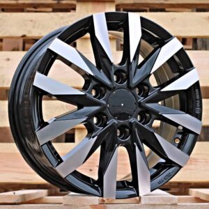 R16x6.5  6X130  ET  54  84.1  B3023  Black Polished (MB)  Fits for MER  (Z2)  (HYBRID FORGED 4X4(max 1250kg))