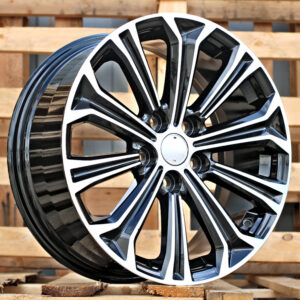 R17x7.5  5X100  ET  40  54.1  B5845  (IN1091)  Black Polished (MB)  Fits for TOYOT  (Z5)