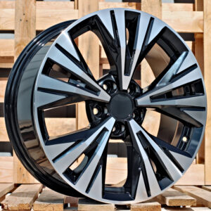 R18x7.5  5X114.3  ET  40  66.1  B1699  Black Polished (MB)  Fits for NISS  (Z1)