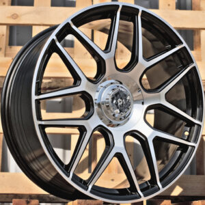 R21x10  5X112  ET  44  66.6  B5318  (FBX491)  Black Polished (MB)  Fits for MER  (Z6)  (HYBRID FORGED Rear+Front)