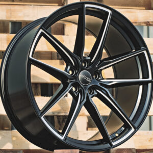 R20x8.5  5X112  ET  40  66.6  HX045  Black Half Matt (BLHM)  Fits for HAXER  (Z1)  (Milling)