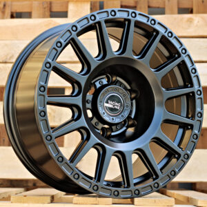 R17x8  6X139.7  ET  15  110.1  B5877  Black Half Matt (BLHM)  Fits for 4X4  (P+R)