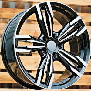 R18x8  5X120  ET  34  72.6  BY983  (5081)  Black Polished (MB)  Fits for BMW  (P)