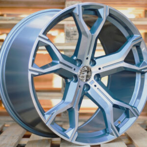 R20x10.5  5X112  ET  40  66.6  B5498  Grey Polished+Powder Coating (MGPC)  Fits for BMW  (P+K4)  ((AKC 130 Eur) FRONT+REAR)