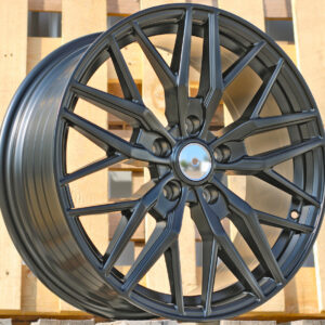 R18x8  5X120  ET  50  65.1  HF5230  (YF0492)  Black Half Matt (BLHM)  For VW  (Z6)  (HYBRID FORGED 1050kg 4X4)