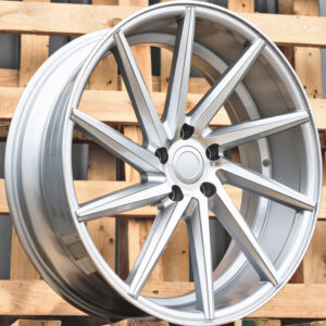 R19x8.5 5X112 ET 35 66.5 B1058 Machined Silver (MS) For RACIN (Z7) (LEFT SIDE (Style Vossen))