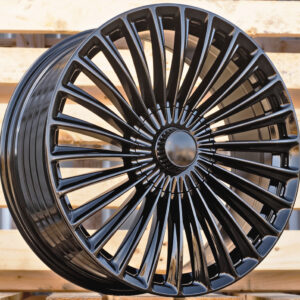 R19x9.5  5X112  ET  45  66.6  FBX202  Gloss Black (GB)  Fits for MER  (P1)  (HYBRID FORGED)