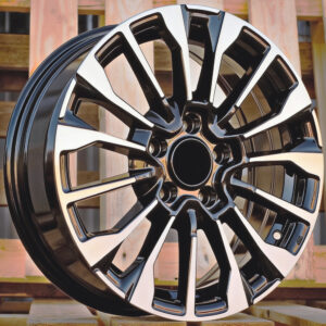 R16x6.5  5X110  ET  40  65.1  B1370  Black Polished (MB)  Fits for FIAT  (Z7)