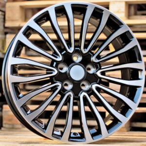 R18x8  5X108  ET  50  63.4  A1340  (INS0181)  Black Polished (MB)  Fits for FORD  (Z3)