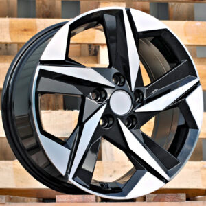 R17x7.5  5X114.3  ET  51  67.1  B1622  Black Polished (MB)  Fits for HYUND  (Z1+Z2)