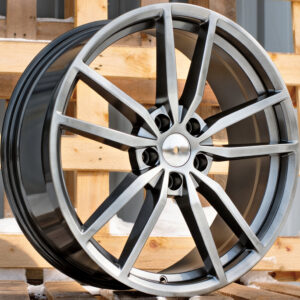 R18x8  5X112  ET  45  57.1  BK864  Hyper Black (HB)  Fits for VW  (P+K2+K4)