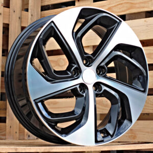 R19x7.5  5X114.3  ET  53  67.1  B1278  Black Polished (MB)  Fits for HYUND  (Z1)