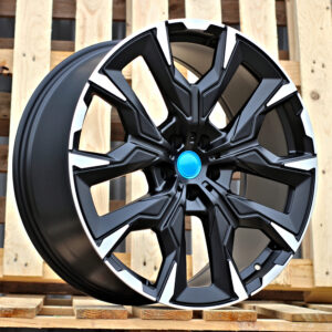 R19x8  5X112  ET  30  66.6  3S1349  Black Polished Half Matt (MBHM)  Fits for BMW  (P)  (HYBRID FORGED Rear+Front)