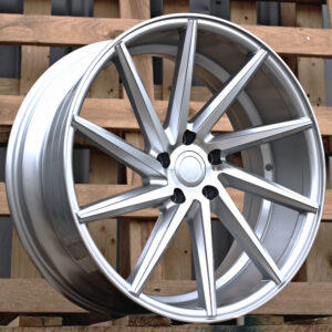 R18x8  5X112  ET  30  66.5  B1058  Machined Silver (MS)  Fits for RACIN  (Z2)  (LEFT SIDE (Style Vossen))