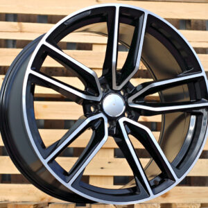 R21x11  5X112  ET  42  66.6  B5610  Black Polished (MB)  Fits for MER  (P)  (Rear+Front)