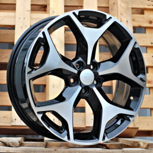 R18x7  5X100  ET  48  56.1  BY164  (IN8013)  Black Polished (MB)  Fits for SUBAR  (K4)