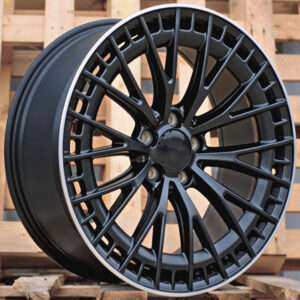 R22x9  5X112  ET  35  66.6  B1877  Black (BL)  Fits for MER  (Z1)  (Rear+Front)