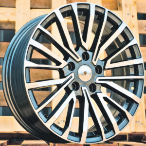 R18x8  5X120  ET  50  65.1  B1515  (FBX530)  Grey Polished (MG)  For VW  (Z3)  (HYBRID FORGED (1250kg)4X4)